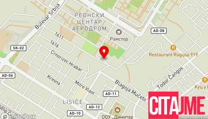 Semaks Konchar Elektrodizelagregati мапа - Скопје
