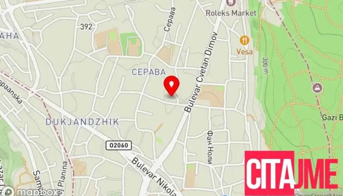 Servis Fuki мапа - Скопје