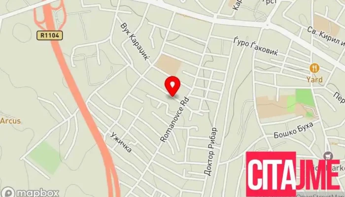 Servis Obradovski мапа - Куманово