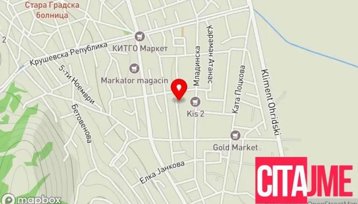 Servis Za Elektronika Done мапа - Струмица