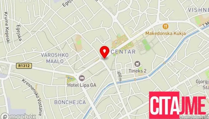 Setec Prilep -  мапа - Прилеп