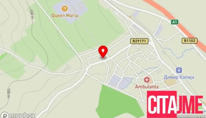 Sobi I Apartmani Belov мапа - Демир Капија