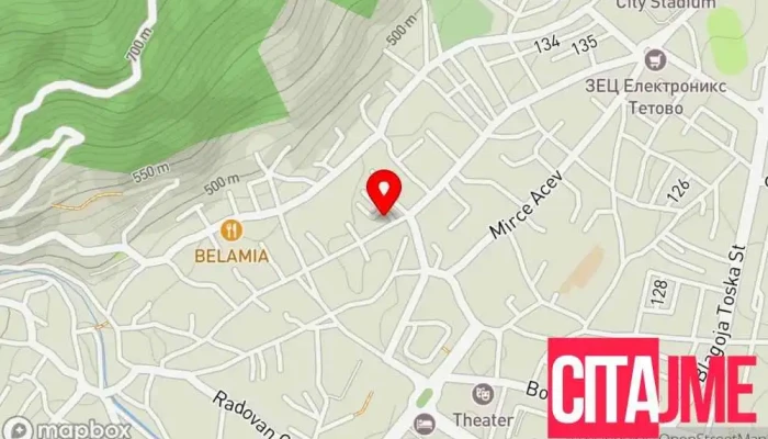 Stomatoloshka Ordinacija Nova Dental -  мапа - Тетово