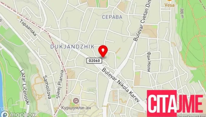 Stomatoloshka Ordinatsija Ak Dent мапа - Скопје