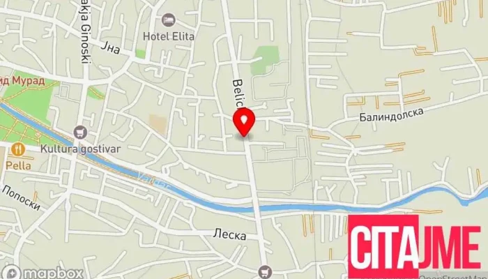 Stomatoloshka Ordinatsija Protekt Dent мапа - Гостивар