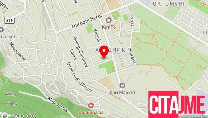 Stomatoloska Ordinacija D -  R Snezana Tofiloska мапа - Скопје