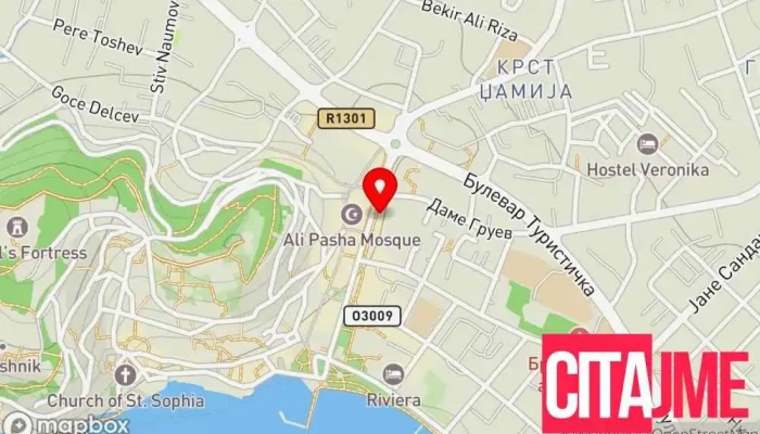 Stomatoloska Poliklinika Ivanovski -  мапа - Охрид