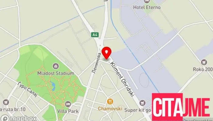 Tdk Knauv T Strumica мапа - Струмица