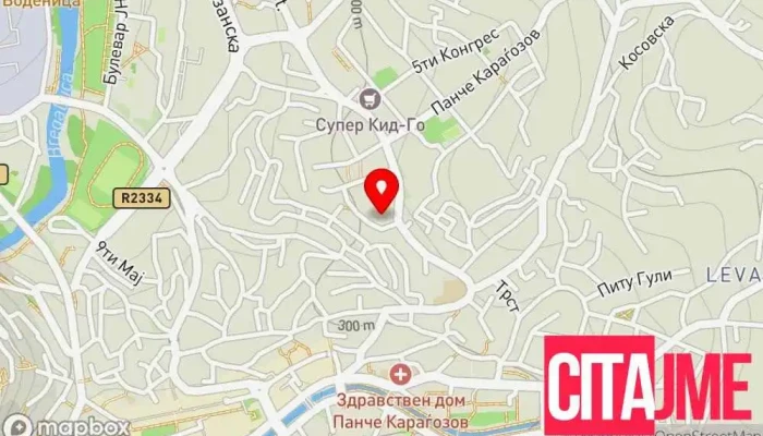 Tva Servis Shtip Servis Za Televizori I Kompjuteri мапа - Штип