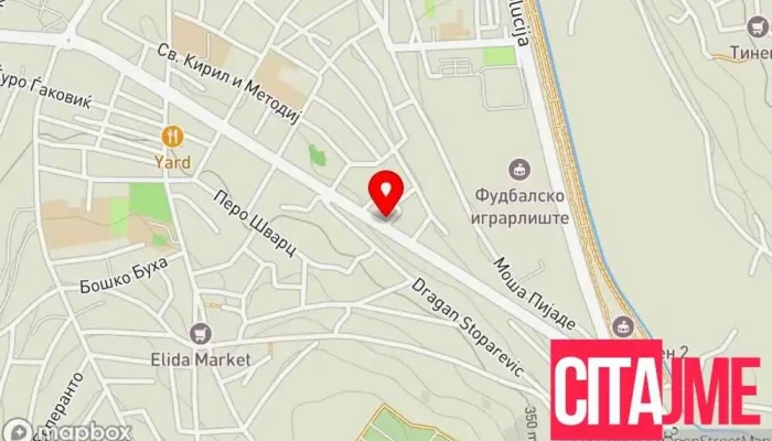 Uni Gips мапа - Куманово
