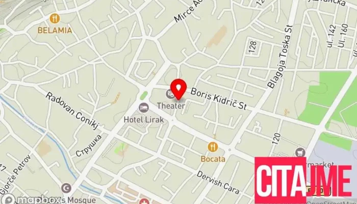 Uno Dental -  мапа - Тетово