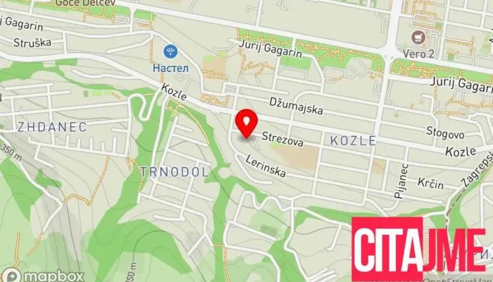 Urbana Zaednitsa Petso Bozhinovski   Kocho мапа - Скопје
