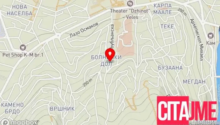Veterinarna Ambulanta Tashkovski   Veterinar Veles мапа - Велес