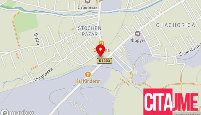 Vodovod I Kanalizatsija Prilep мапа - Прилеп