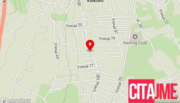 Volkovo мапа - Волково