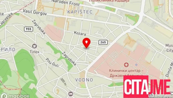 Xmkdcom мапа - Скопје