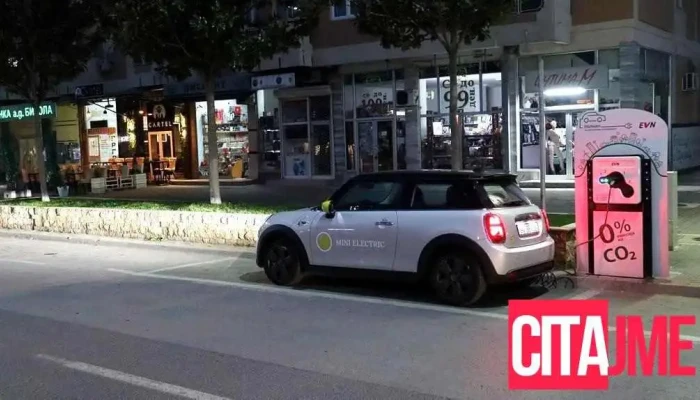 Станица за полнење на електрично возило - Струмица