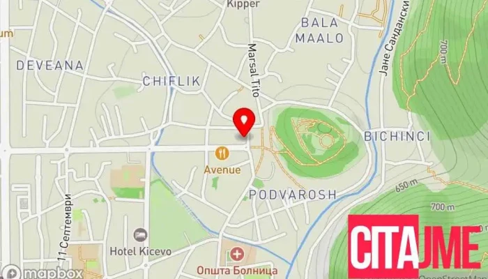 Централен регистар на Рсм - подрачно одделение Кичево - Кичево