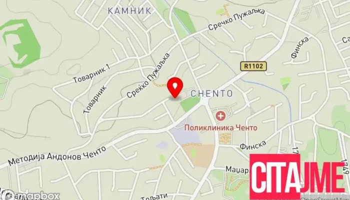 Црвен крст на Рсм - О.о. Гази Баба - Методија Андонов - Ченто